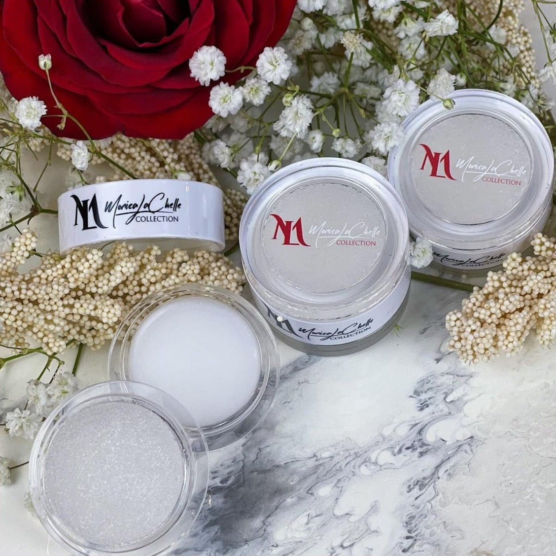 Monica LaChelle Lip Sugar Scrub & Lip Overnight Mask Duo